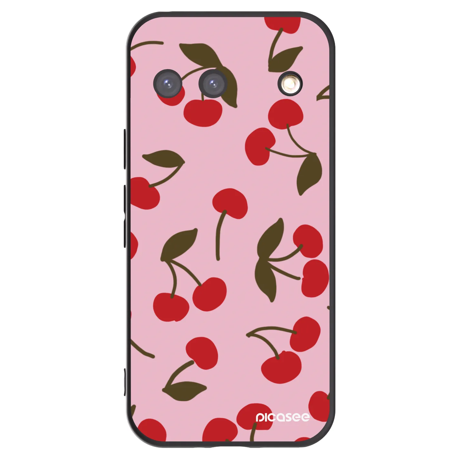 Picasee fekete szilikon tok az alábbi mobiltelefonokra Google Pixel 9 - Cherry