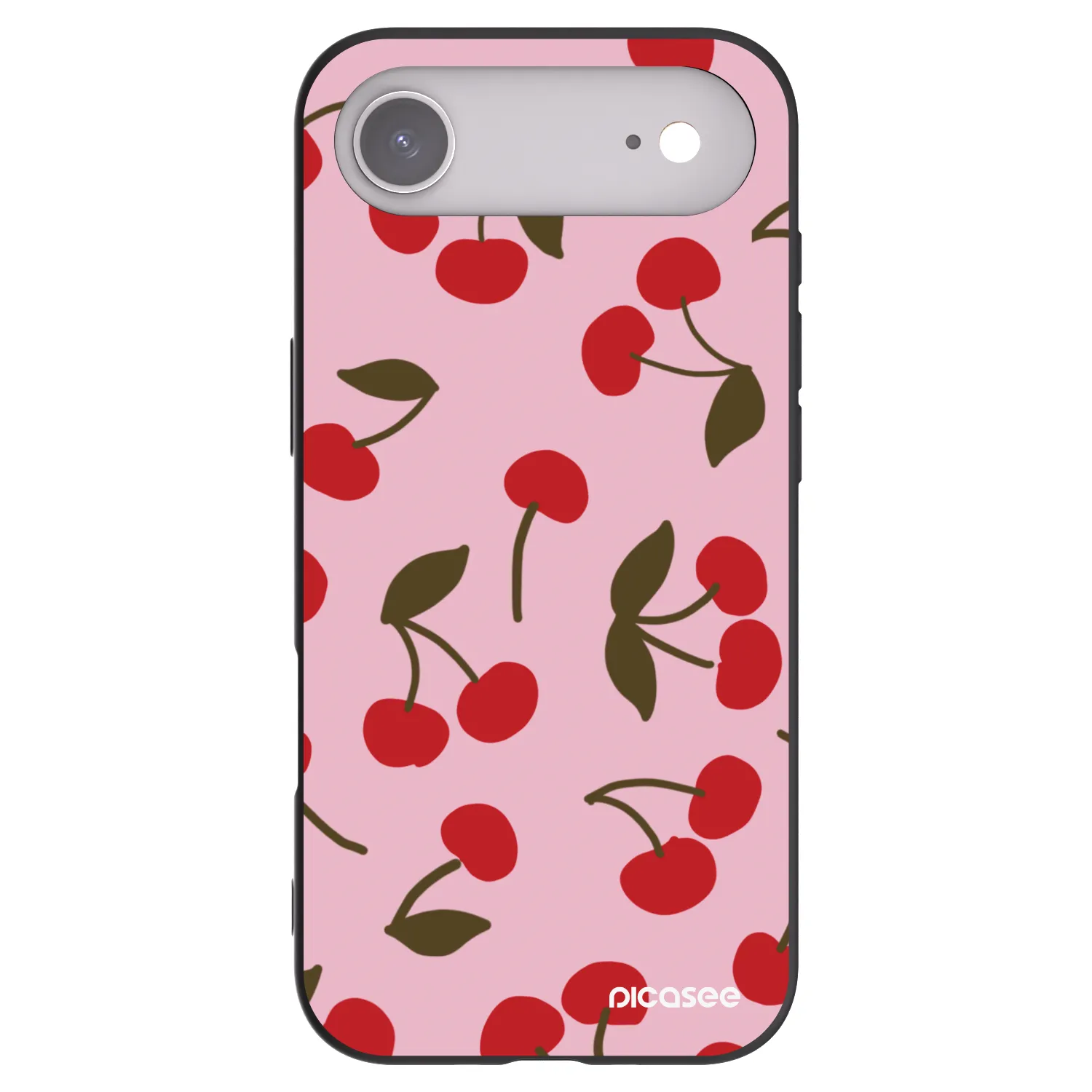 Picasee fekete szilikon tok az alábbi mobiltelefonokra Apple iPhone Air - Cherry