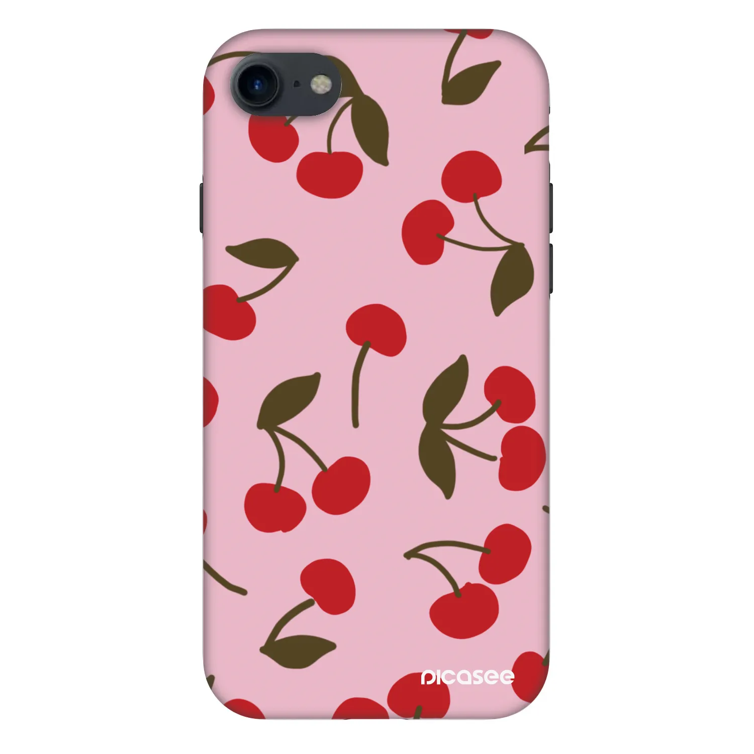 Picasee Fashion Case Apple iPhone SE 2020 - Cherry