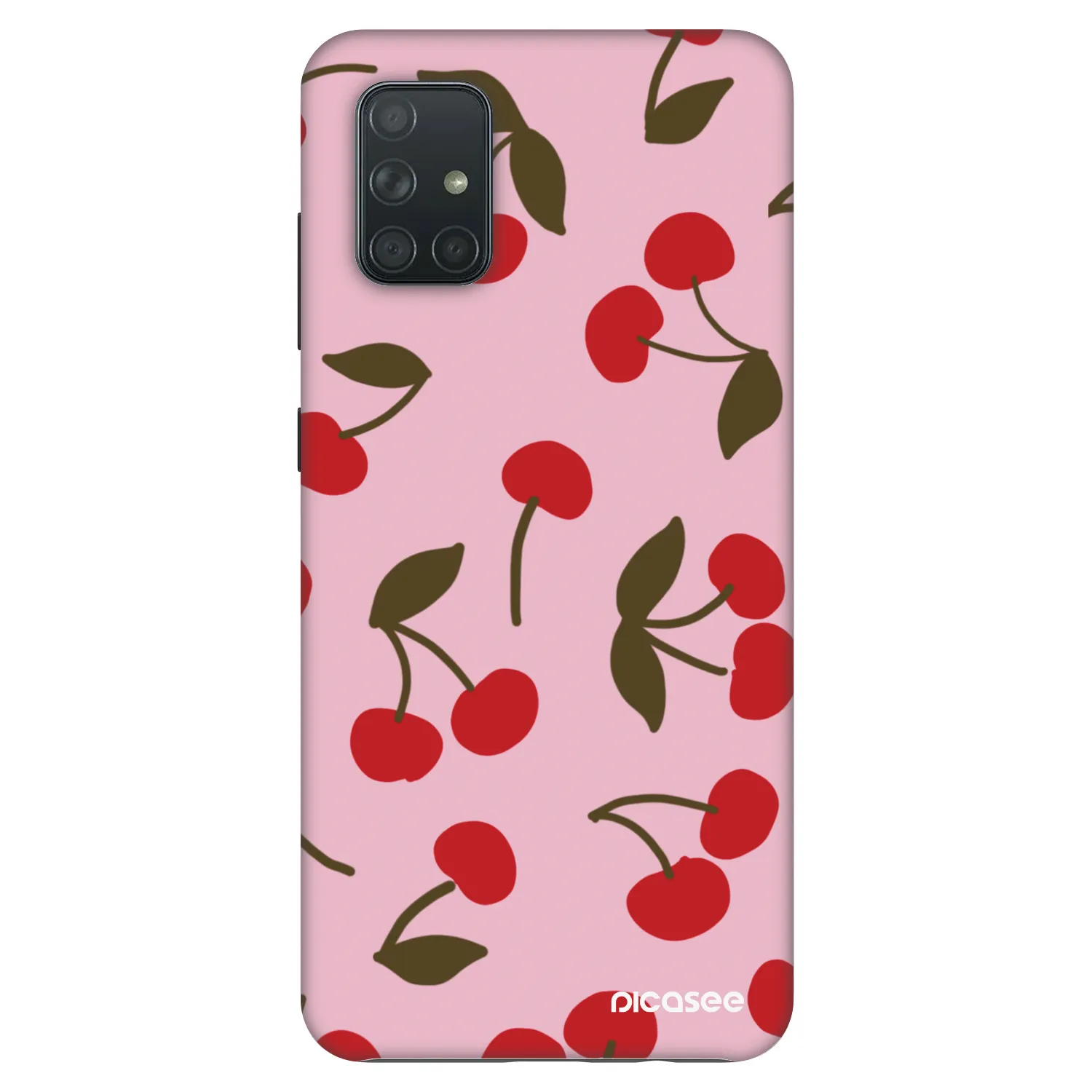 Picasee Fashion Case Samsung Galaxy A71 A715F - Cherry