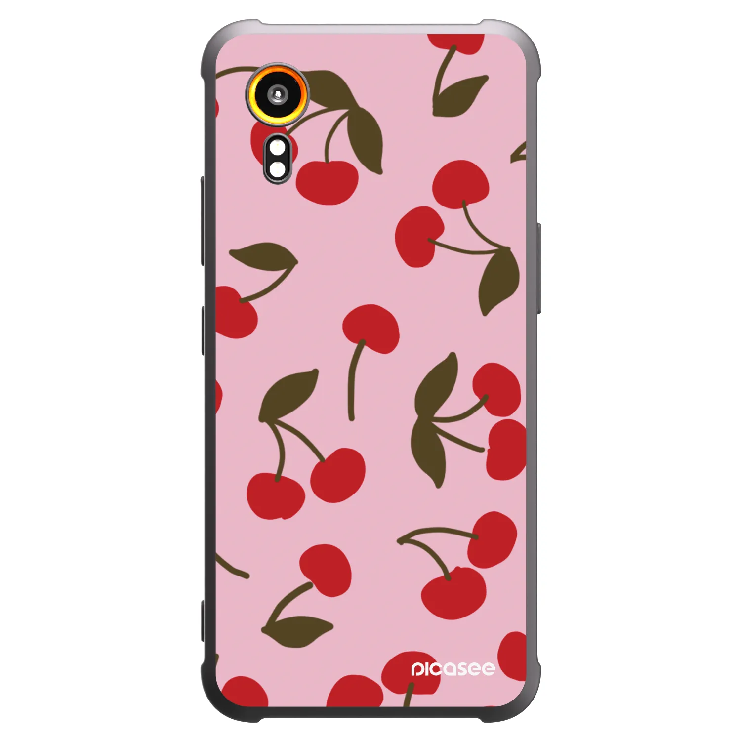 Picasee fekete szilikon tok az alábbi mobiltelefonokra Samsung Galaxy XCover 7 - Cherry