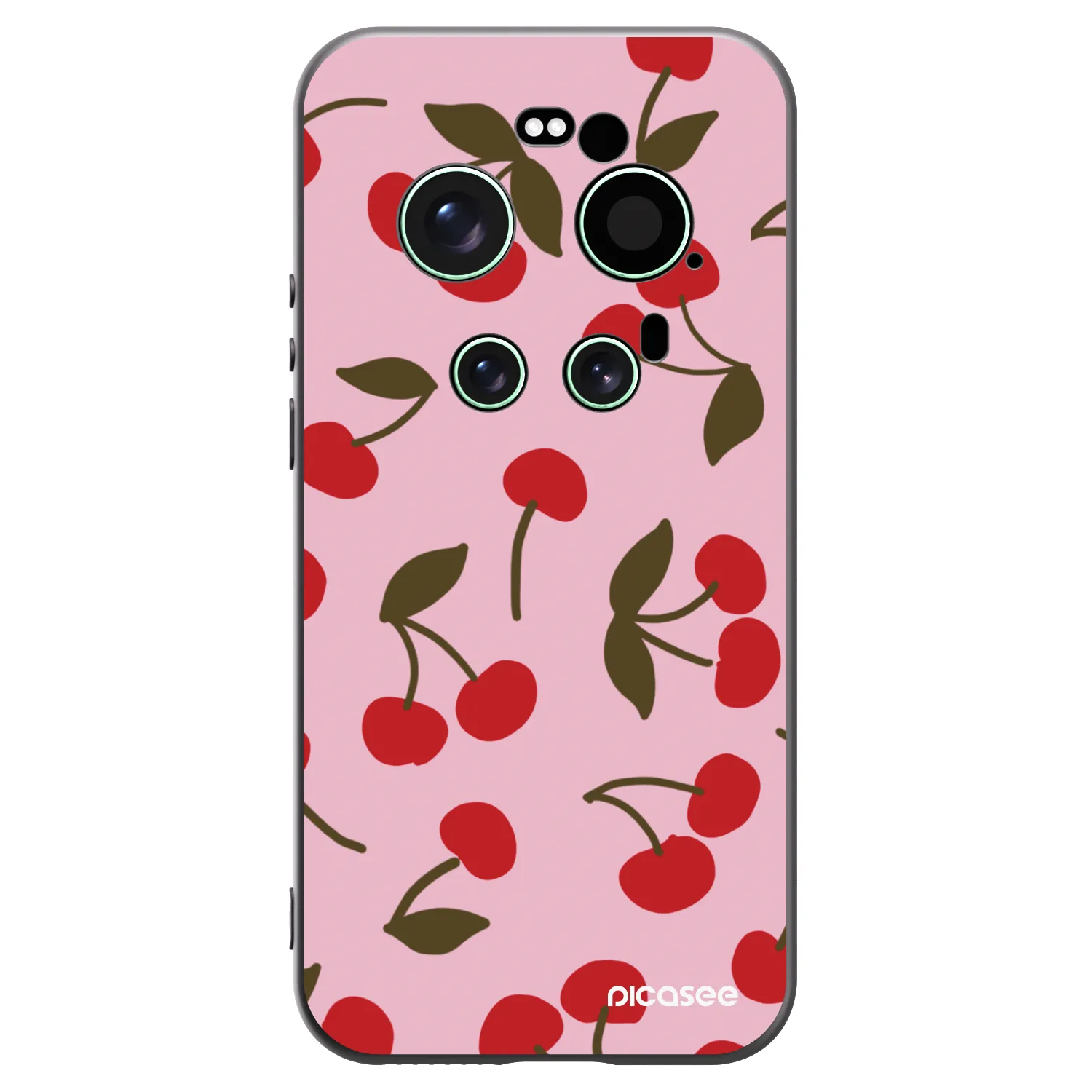 Picasee fekete szilikon tok az alábbi mobiltelefonokra Xiaomi 17 Ultra - Cherry