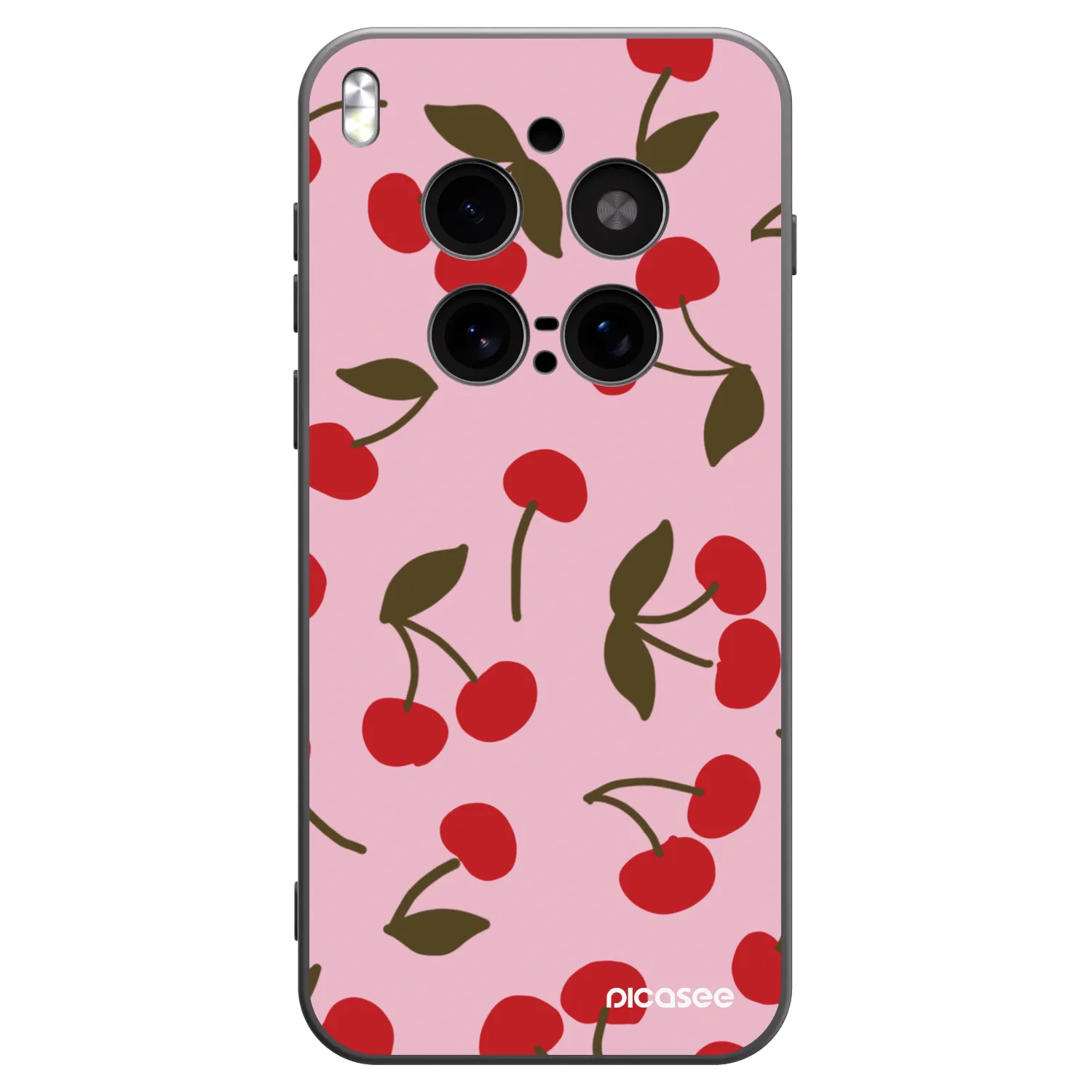 Picasee fekete szilikon tok az alábbi mobiltelefonokra Vivo X300 Pro - Cherry