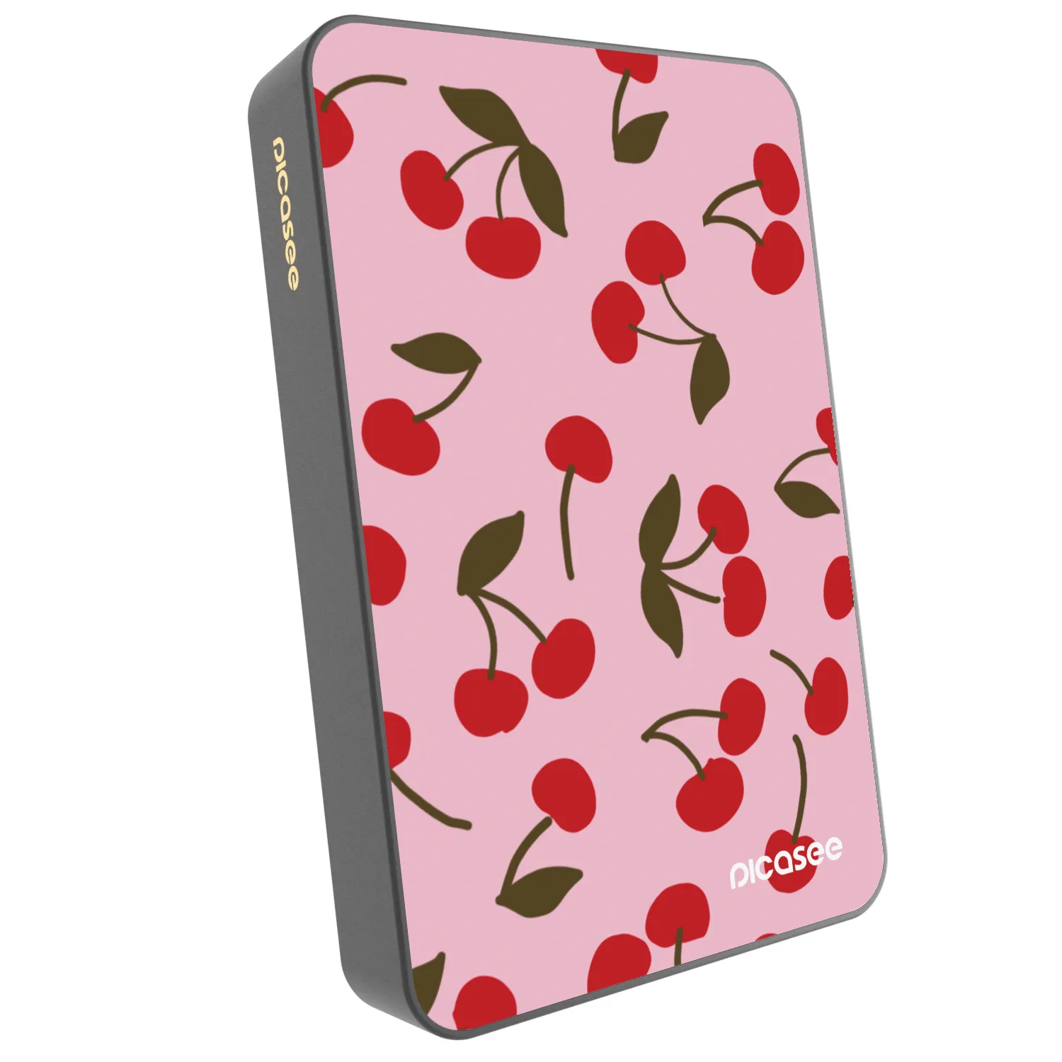 Picasee Powerbank MagSafe 10 000 mAh Szürke - Cherry