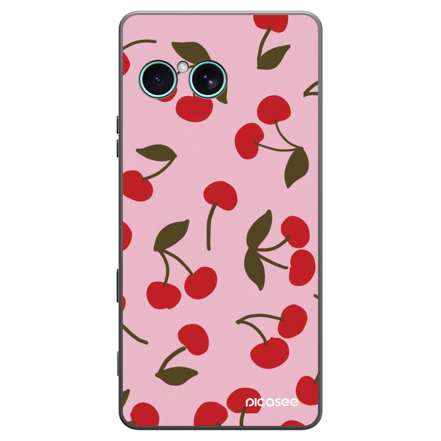 Picasee fekete szilikon tok az alábbi mobiltelefonokra Sony Xperia 10 VII - Cherry