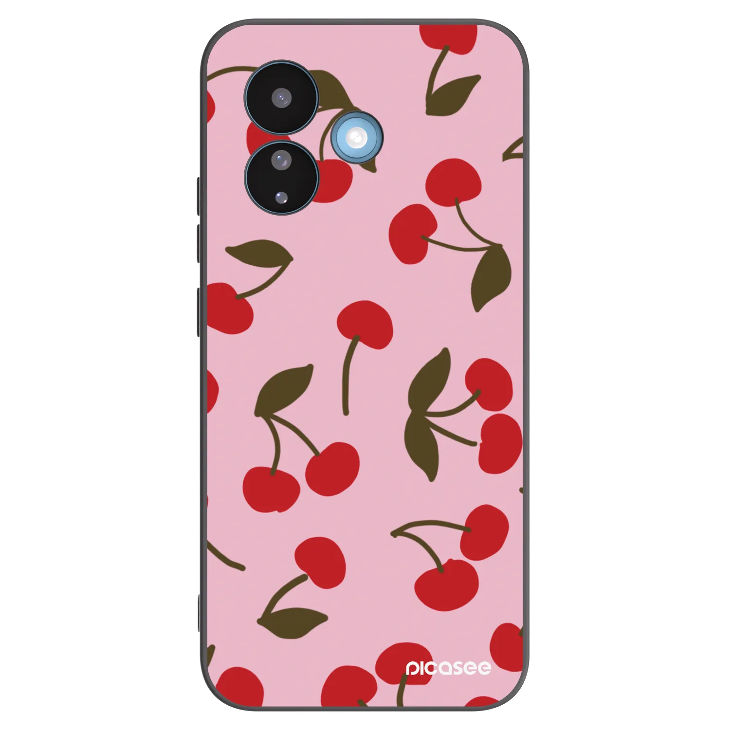 Picasee fekete szilikon tok az alábbi mobiltelefonokra Xiaomi Redmi Note 17 Pro 5G - Cherry