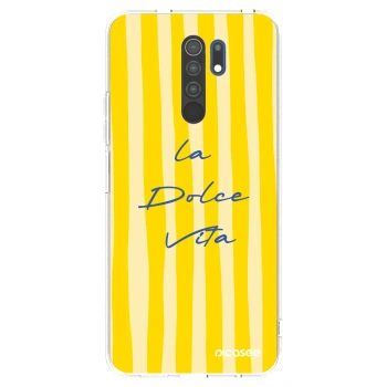 Picasee átlátszó szilikon tok az alábbi mobiltelefonokra Xiaomi Redmi 9 - Ladolcevita