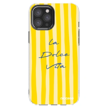 Picasee átlátszó szilikon tok az alábbi mobiltelefonokra Apple iPhone 12 Pro Max - Ladolcevita