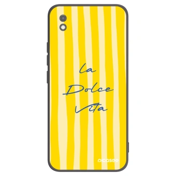 Picasee fekete szilikon tok az alábbi mobiltelefonokra Xiaomi Redmi 9AT - Ladolcevita