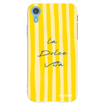 Picasee átlátszó szilikon tok az alábbi mobiltelefonokra Apple iPhone XR - Ladolcevita