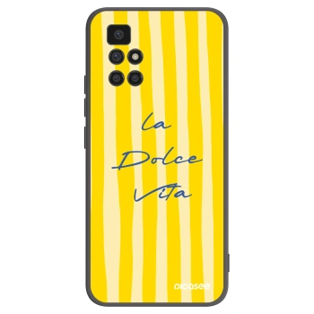 Picasee fekete szilikon tok az alábbi mobiltelefonokra Xiaomi Redmi 10 - Ladolcevita