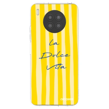 Picasee átlátszó szilikon tok az alábbi mobiltelefonokra Huawei Nova 8i - Ladolcevita