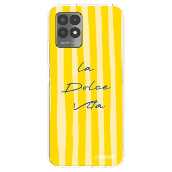 Picasee átlátszó szilikon tok az alábbi mobiltelefonokra Realme 8i - Ladolcevita