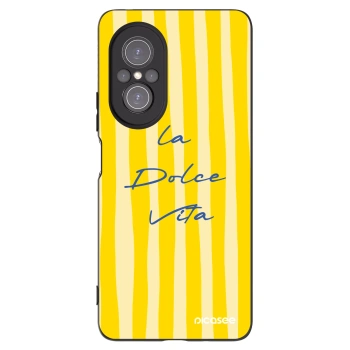 Picasee fekete szilikon tok az alábbi mobiltelefonokra Huawei Nova 9 SE - Ladolcevita
