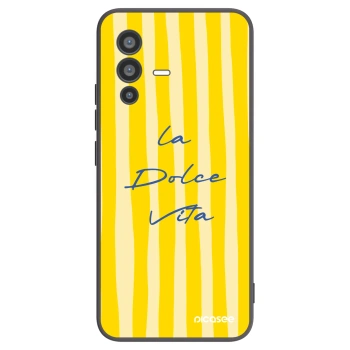 Picasee fekete szilikon tok az alábbi mobiltelefonokra Vivo V23 5G - Ladolcevita