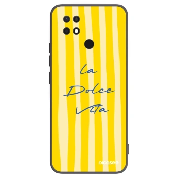 Picasee fekete szilikon tok az alábbi mobiltelefonokra Xiaomi Redmi 10C - Ladolcevita