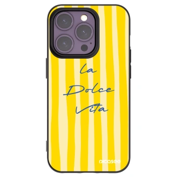 Picasee fekete szilikon tok az alábbi mobiltelefonokra Apple iPhone 14 Pro - Ladolcevita