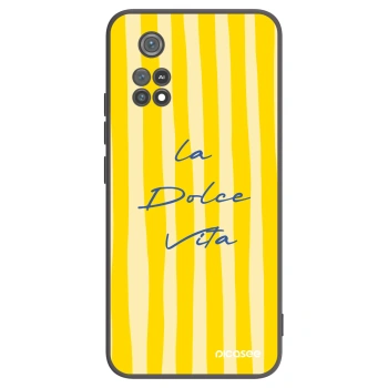Picasee fekete szilikon tok az alábbi mobiltelefonokra Xiaomi Poco M4 Pro - Ladolcevita