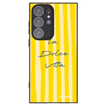 Picasee fekete szilikon tok az alábbi mobiltelefonokra Samsung Galaxy S23 Ultra 5G - Ladolcevita