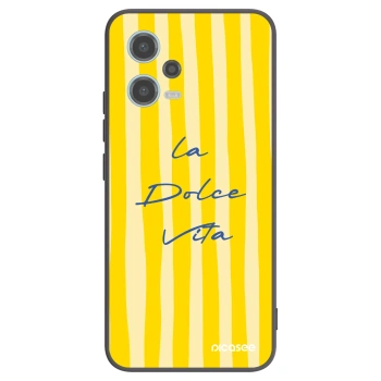 Picasee fekete szilikon tok az alábbi mobiltelefonokra Xiaomi Redmi Note 12 5G - Ladolcevita