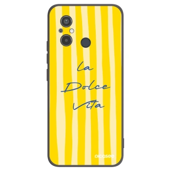 Picasee fekete szilikon tok az alábbi mobiltelefonokra Xiaomi Redmi 12C - Ladolcevita