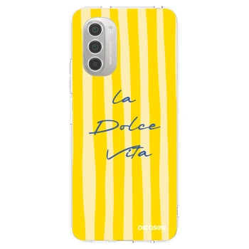 Picasee átlátszó szilikon tok az alábbi mobiltelefonokra Motorola Moto G51 - Ladolcevita