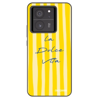 Picasee fekete szilikon tok az alábbi mobiltelefonokra Xiaomi 13T Pro - Ladolcevita