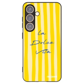 Picasee fekete szilikon tok az alábbi mobiltelefonokra Samsung Galaxy S24 S921B 5G - Ladolcevita