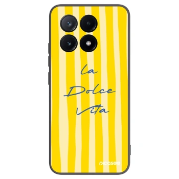 Picasee fekete szilikon tok az alábbi mobiltelefonokra Xiaomi Poco X6 Pro - Ladolcevita