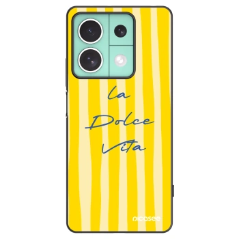 Picasee fekete szilikon tok az alábbi mobiltelefonokra Xiaomi Redmi Note 13 5G - Ladolcevita