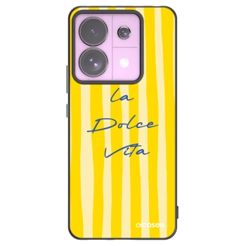 Picasee fekete szilikon tok az alábbi mobiltelefonokra Xiaomi Redmi Note 13 Pro 5G - Ladolcevita