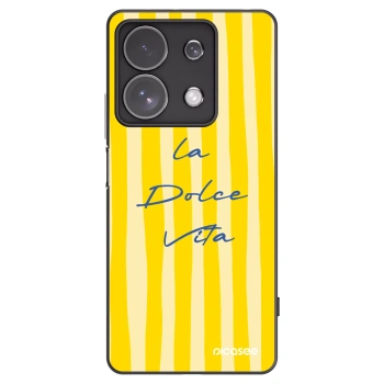 Picasee fekete szilikon tok az alábbi mobiltelefonokra Xiaomi Redmi Note 13 Pro 4G - Ladolcevita