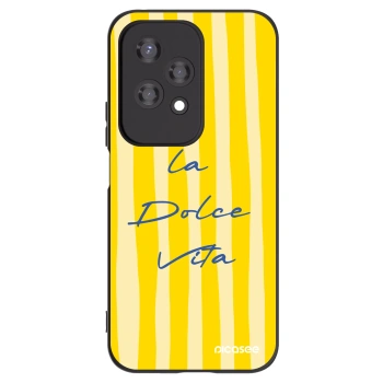 Picasee fekete szilikon tok az alábbi mobiltelefonokra Honor 200 Lite - Ladolcevita