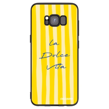 Picasee fekete szilikon tok az alábbi mobiltelefonokra Samsung Galaxy S8 G950F - Ladolcevita