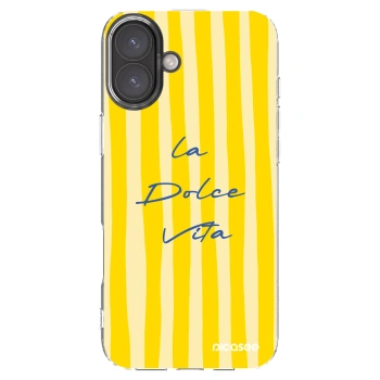 Picasee átlátszó szilikon tok az alábbi mobiltelefonokra Apple iPhone 16 Plus - Ladolcevita