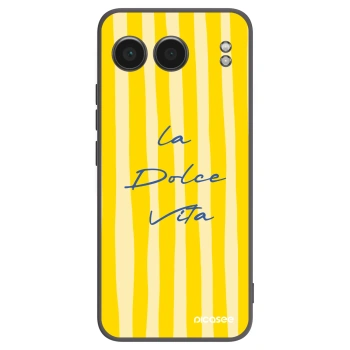 Picasee fekete szilikon tok az alábbi mobiltelefonokra OnePlus Nord 4 - Ladolcevita