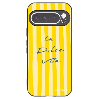 Picasee fekete szilikon tok az alábbi mobiltelefonokra Google Pixel 9 Pro - Ladolcevita