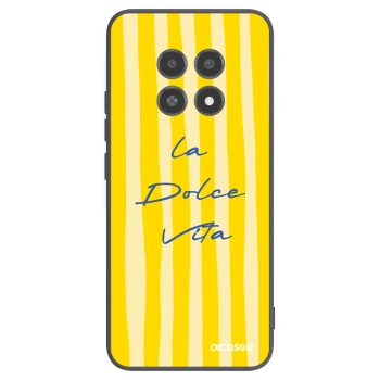 Picasee fekete szilikon tok az alábbi mobiltelefonokra Realme 12X - Ladolcevita