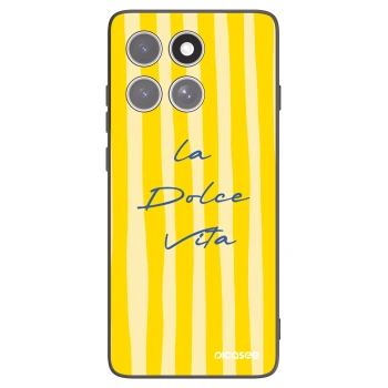 Picasee fekete szilikon tok az alábbi mobiltelefonokra Motorola Edge 60 Pro - Ladolcevita