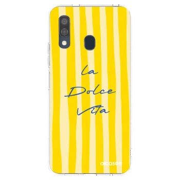 Picasee átlátszó szilikon tok az alábbi mobiltelefonokra Samsung Galaxy A40 A405F - Ladolcevita