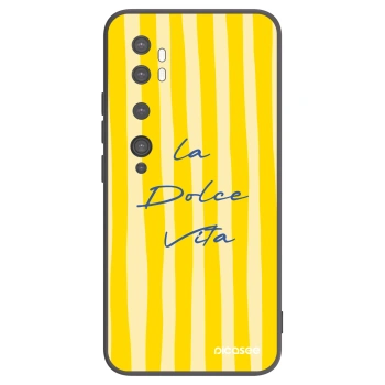 Picasee fekete szilikon tok az alábbi mobiltelefonokra Xiaomi Mi Note 10 (Pro) - Ladolcevita