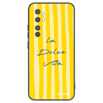 Picasee fekete szilikon tok az alábbi mobiltelefonokra Xiaomi Mi Note 10 Lite - Ladolcevita