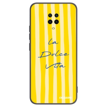Picasee fekete szilikon tok az alábbi mobiltelefonokra Xiaomi Redmi Note 9S - Ladolcevita