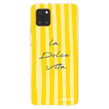 Picasee átlátszó szilikon tok az alábbi mobiltelefonokra Samsung Galaxy Note 10 Lite N770F - Ladolcevita
