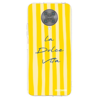 Picasee átlátszó szilikon tok az alábbi mobiltelefonokra Xiaomi Poco F2 Pro - Ladolcevita