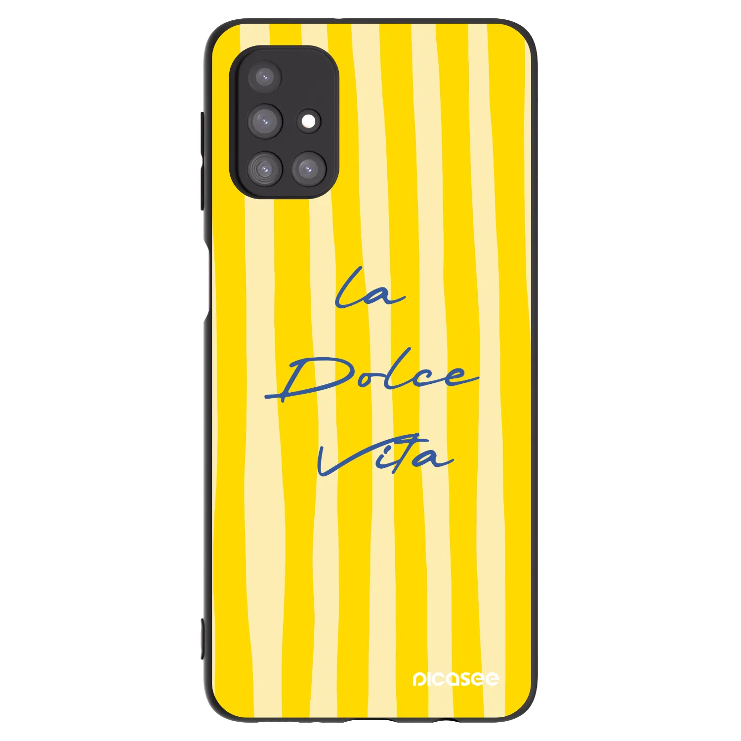 Picasee fekete szilikon tok az alábbi mobiltelefonokra Samsung Galaxy M31s - Ladolcevita