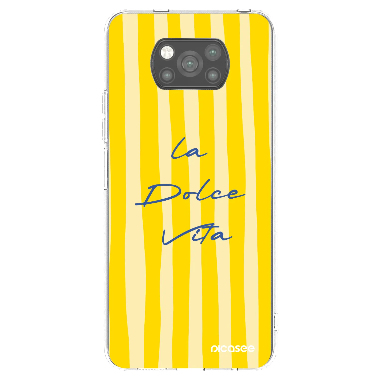 Picasee fekete szilikon tok az alábbi mobiltelefonokra Xiaomi Poco X3 - Ladolcevita