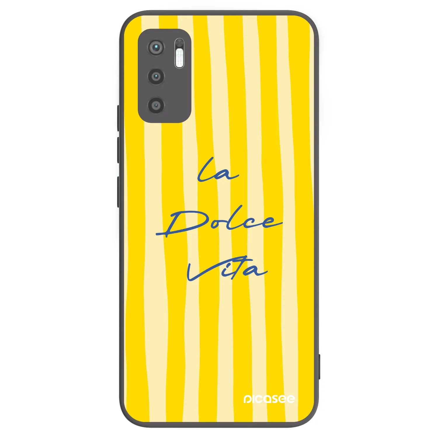 Picasee fekete szilikon tok az alábbi mobiltelefonokra Xiaomi Redmi Note 10 5G - Ladolcevita