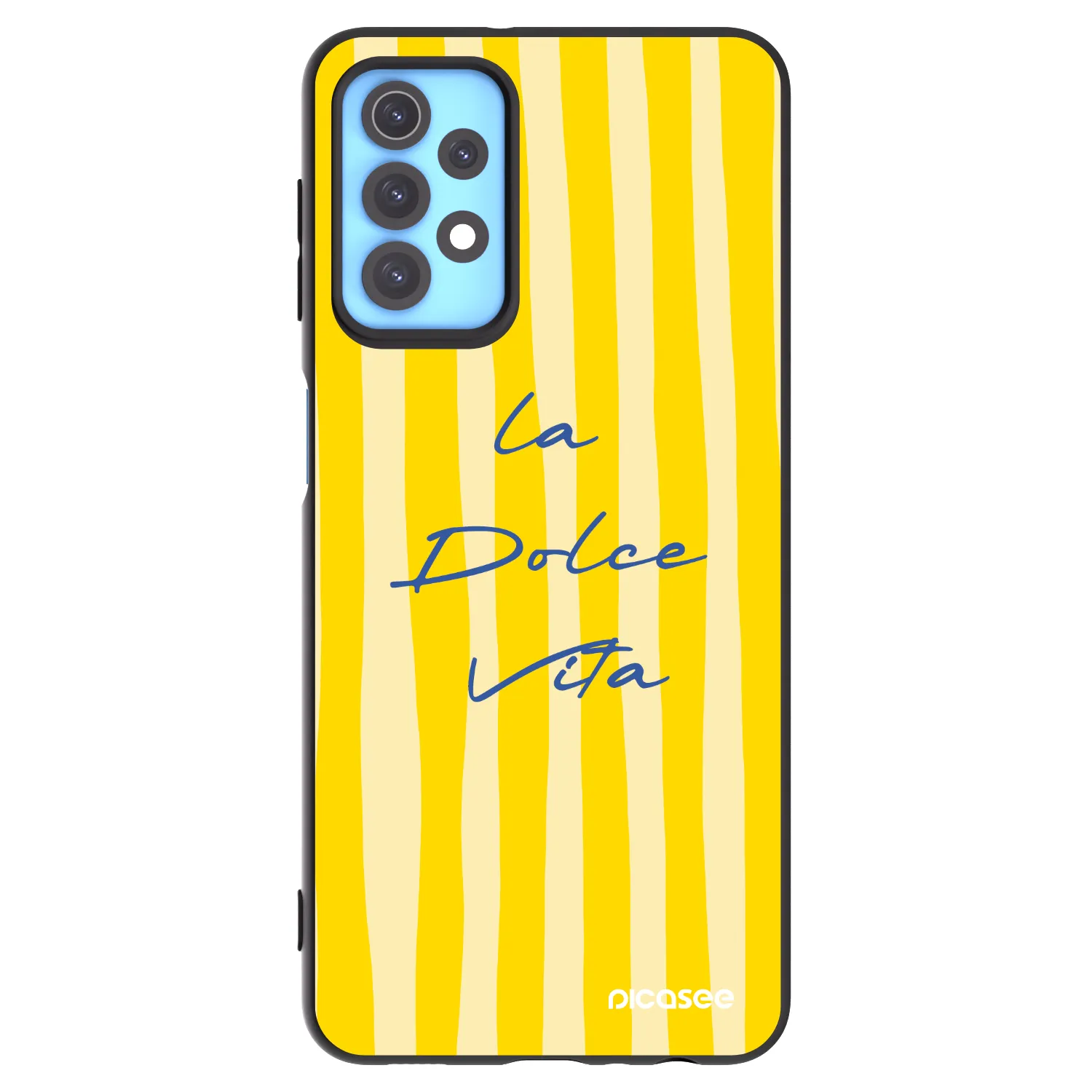Picasee fekete szilikon tok az alábbi mobiltelefonokra Samsung Galaxy A32 4G SM-A325F - Ladolcevita