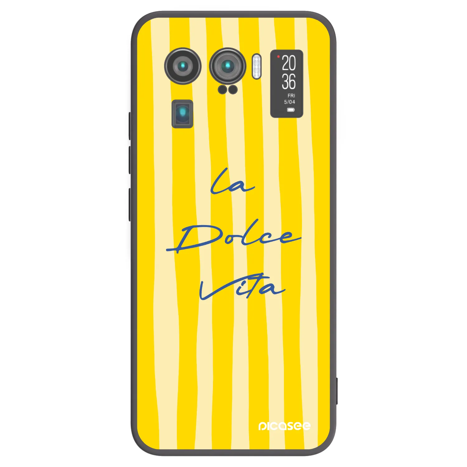 Picasee fekete szilikon tok az alábbi mobiltelefonokra Xiaomi Mi 11 Ultra - Ladolcevita